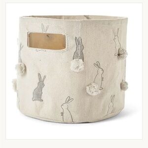 Pehr Pom Pom Mini Storage Basket - Bunny Hop